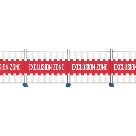 Maxflow Mesh | Exclusion Zone Banner | 0.9m x 50m